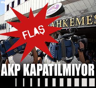 AK PARTİ KAPATILMADI