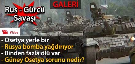 Osetya yerle bir oldu