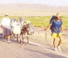 Çanakkale’den Iğdır’a eşekle geldiler