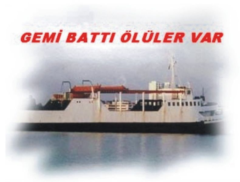 Bandırma'da ro-ro gemisi battı