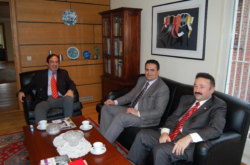 BELÇİKA HABER'DEN BAŞKONSOLOS ARDA'YA ZİYARET