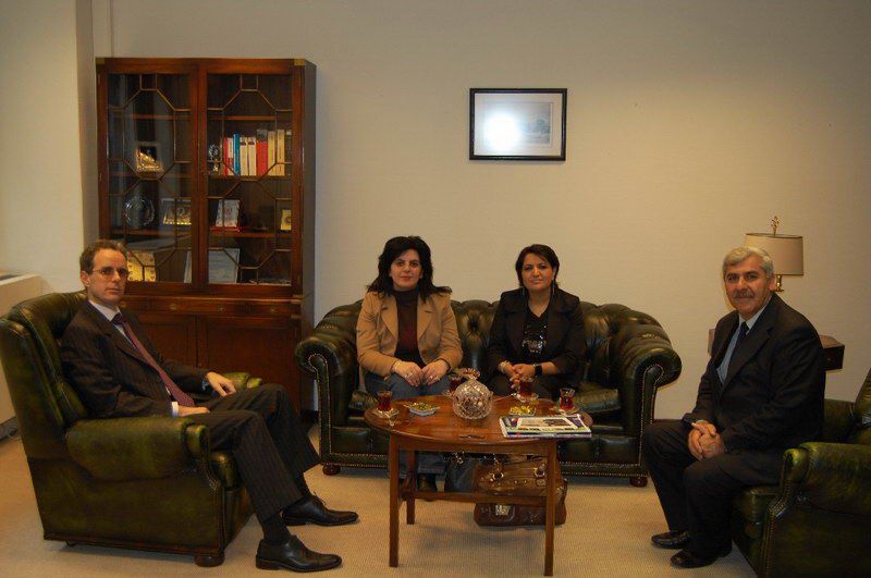 BELÇİKA HABER BRÜKSEL BAŞKONSOLOSU POROYU ZİYARET ETTİ