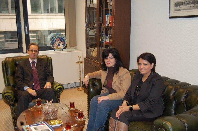 BELÇİKA HABER BRÜKSEL BAŞKONSOLOSU POROYU ZİYARET ETTİ