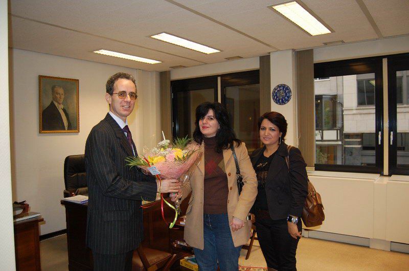 BELÇİKA HABER BRÜKSEL BAŞKONSOLOSU POROYU ZİYARET ETTİ