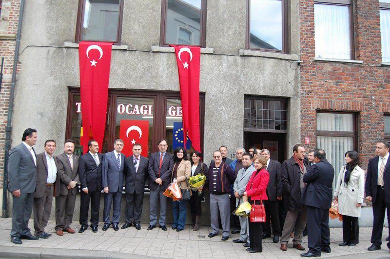 Büyükelçi Tanlay Gent’te vatandaşlarla buluştu…