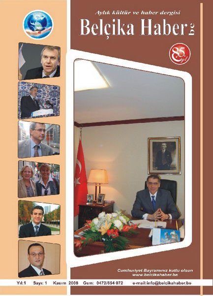 BELCIKA HABER BE. DERGİSİ BASKIDA