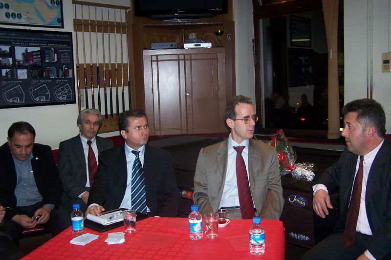 BRÜKSEL BASKONSOLOSU POROY  CHARLEROI TÜRKLERİNİ ZİYARET ETTİ