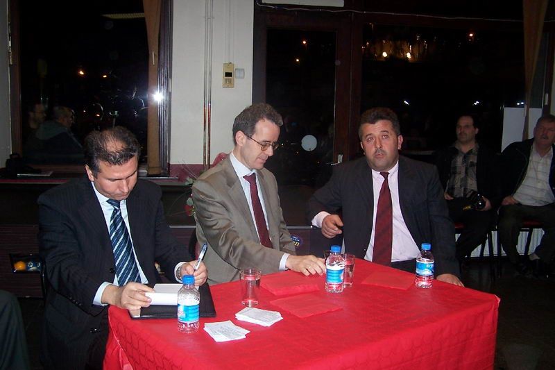 BRÜKSEL BASKONSOLOSU POROY CHARLEROI TÜRKLERİNİ ZİYARET ETTİ