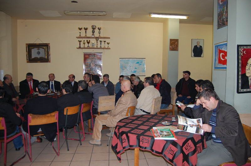 MHP EMİRDAĞ BELEDİYE BAŞKAN ADAYI MORCU BRÜKSEL'DE