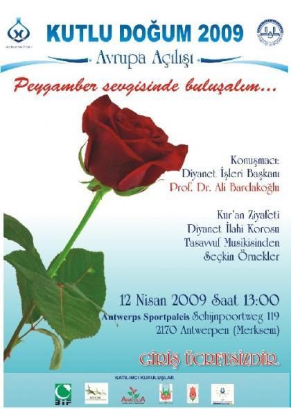 KUTLU DOĞUM 2009 AVRUPA AÇILIŞI ANVERS'TE