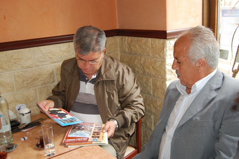DERGİMİZİ AFYON VALİSİ HALUK İMGA'YE TAKDİM ETTİK