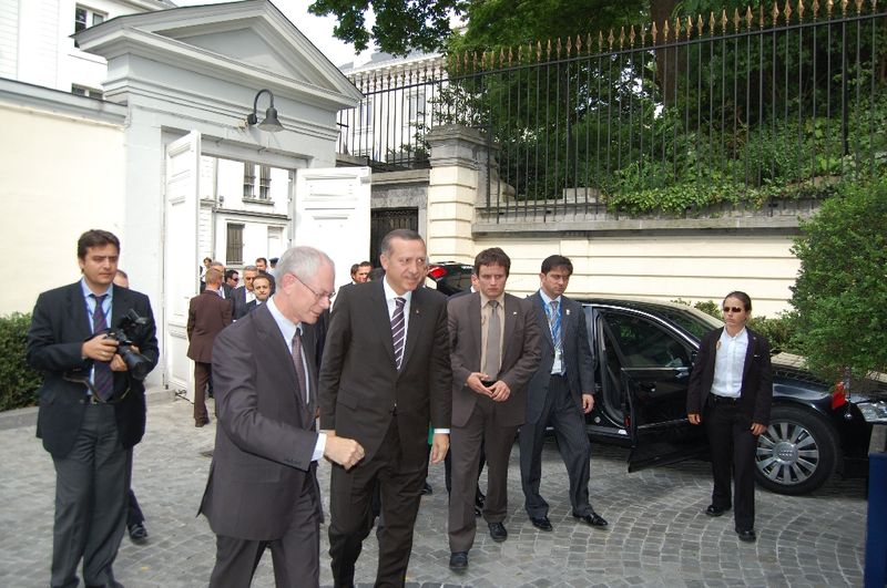 BAŞBAKAN ROMPUY BAŞBAKAN ERDOĞANI AĞIRLADI