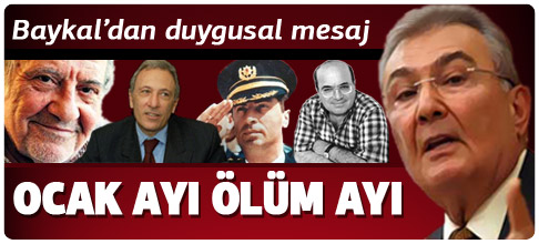 Baykal: Ocak ayı ölüm ayı