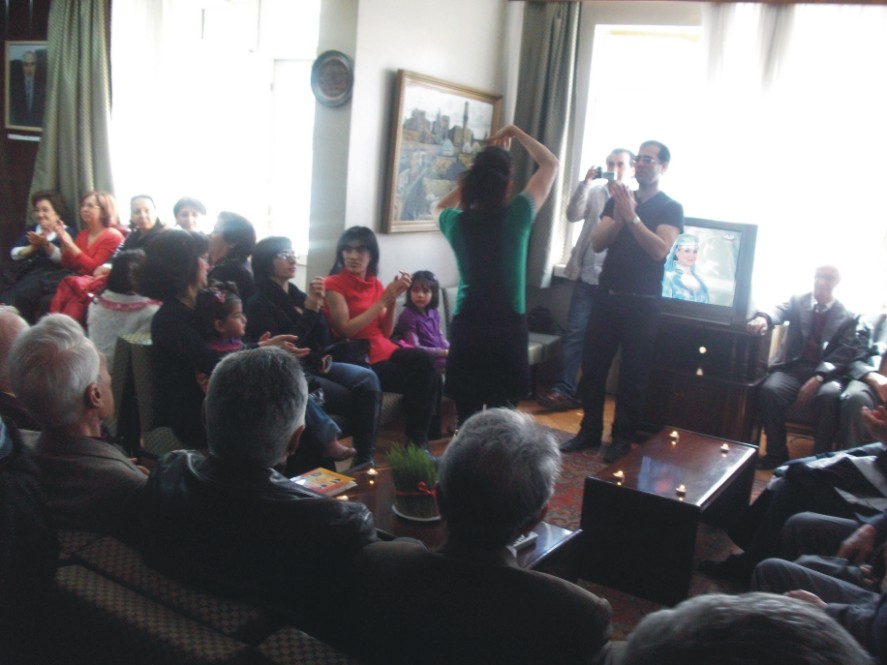 ABBAS UÇAR NEVRUZ BAYRAMINDA ANKARA'DAYDI