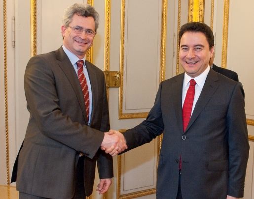 Bernard Clerfayt rencontre Ali Babacan