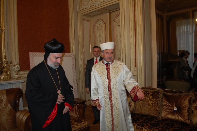 PROF. DR. BARDAKOĞLU SÜRYANİ RUHANİ LİDERLE GÖRÜŞTÜ