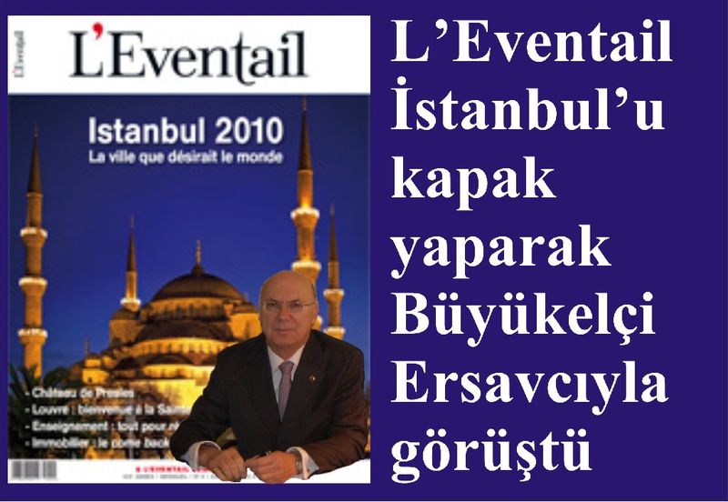 L'EVENTAİL İSTANBUL'U KAPAK YAPTI