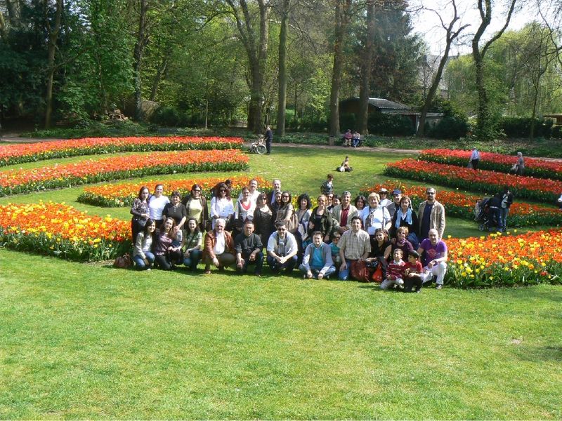 Belçika ADD Kadın Kolları Chateau de Grand Bigard Çicek Festivaline Gezi Düzenledi.