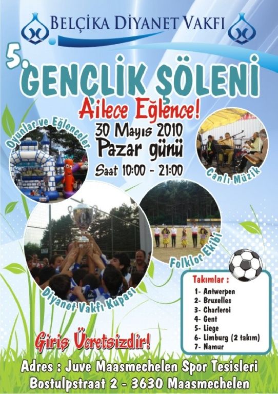 DİYANET'TEN İKİ ETKİNLİK: KERMES VE GENÇLİK ŞÖLENİ DÜZENLİYOR