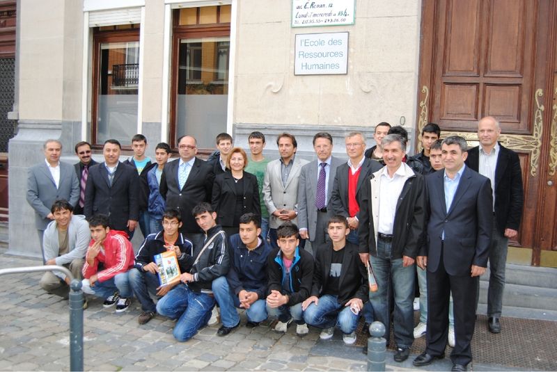 MERAM ENDÜSTRİ MESLEK LİSESİ ÖĞRENCİLERİ BRÜKSEL'DE