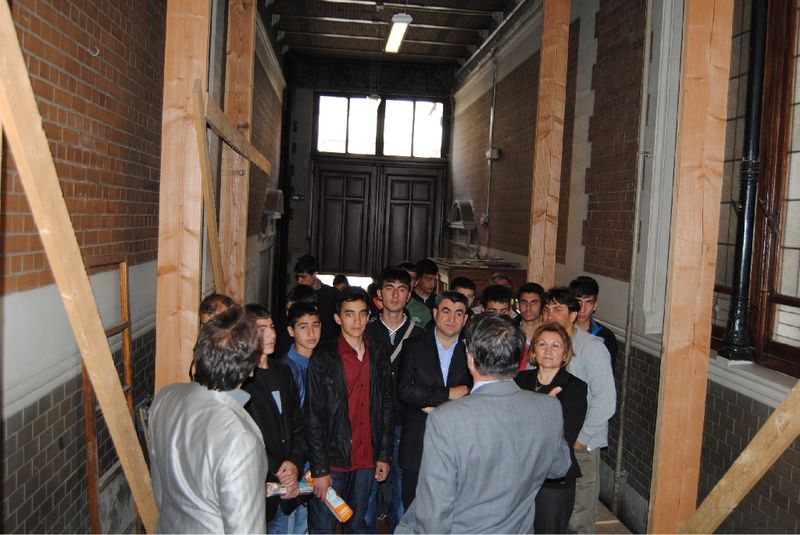 MERAM ENDÜSTRİ MESLEK LİSESİ ÖĞRENCİLERİ BRÜKSEL'DE