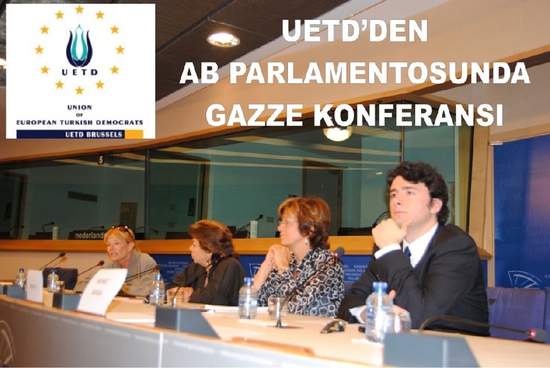 UETD  AVRUPA PARLAMENTOSUNDA BASIN TOPLANTISI DÜZENLEDİ