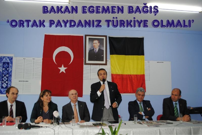 BAKAN BAĞIŞ ORTAK PAYDANIZ TÜRKİYE SEVDASI' OLSUN