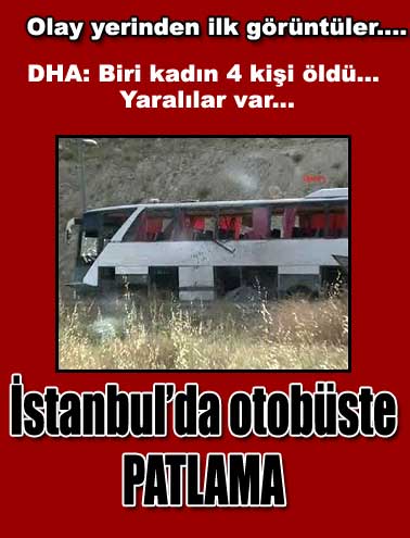 İstanbul'da patlama: Biri çocuk, 3 ölü