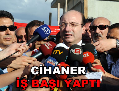 Cihaner göreve döndü