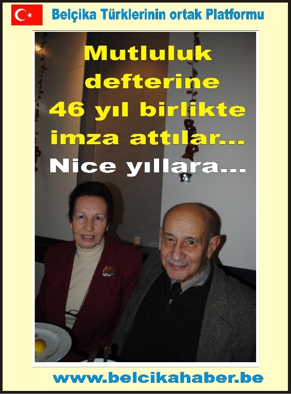 EVLİLİKLERİNİN 46. YILINI KUTLUYORLAR