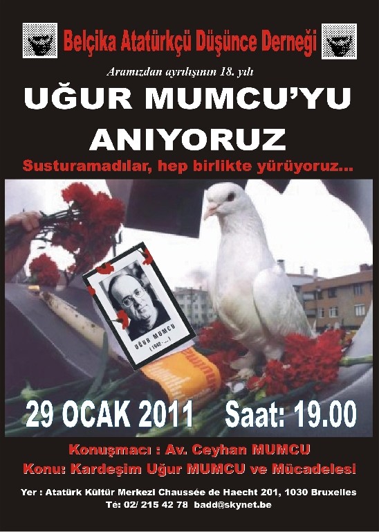 BADD UĞUR MUMCU’YU ANIYOR
