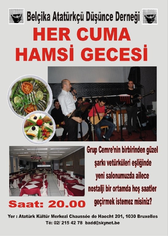 BU GÜN BADD'DA HAMSİ GECESİ VAR UNUTMAYIN !