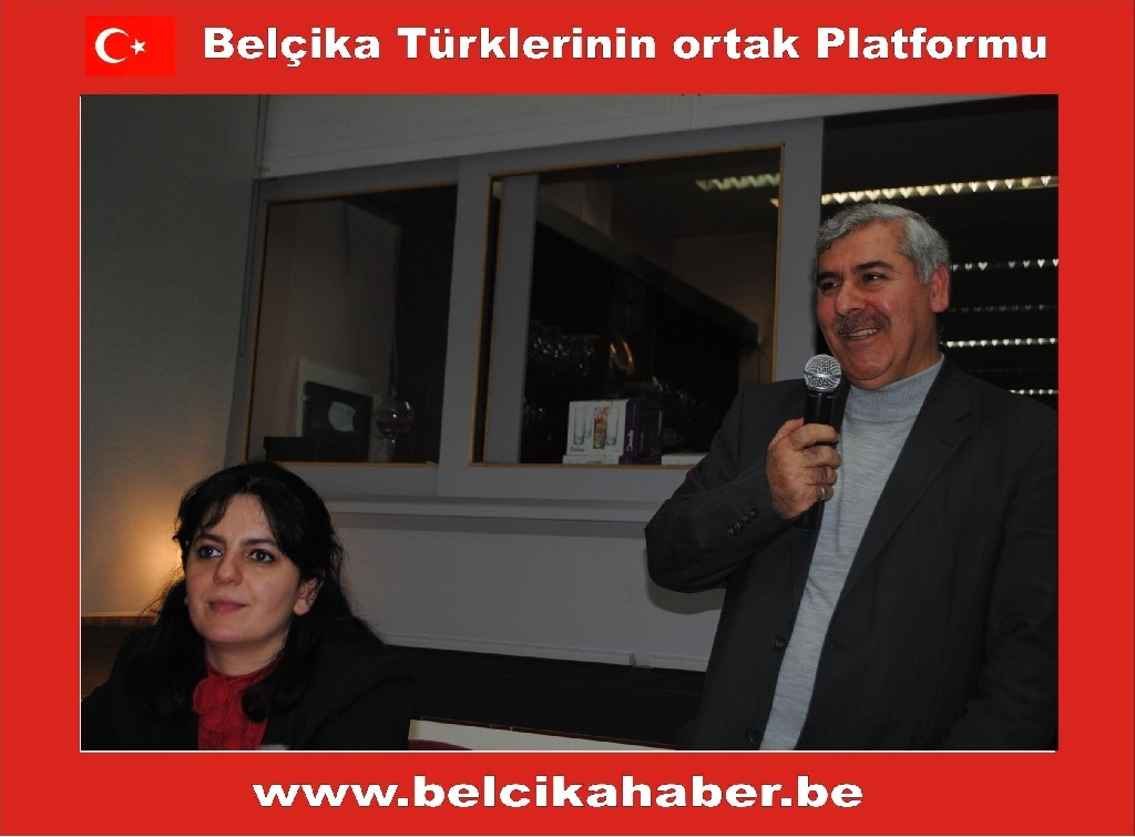 BELÇİKA HABER YAZAR KADROSU BİR YEMEKTE BULUŞTU