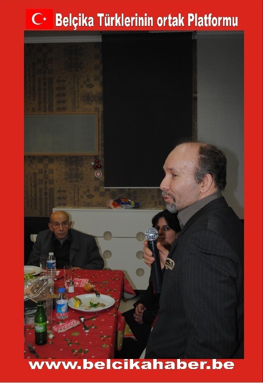 BELÇİKA HABER YAZAR KADROSU BİR YEMEKTE BULUŞTU