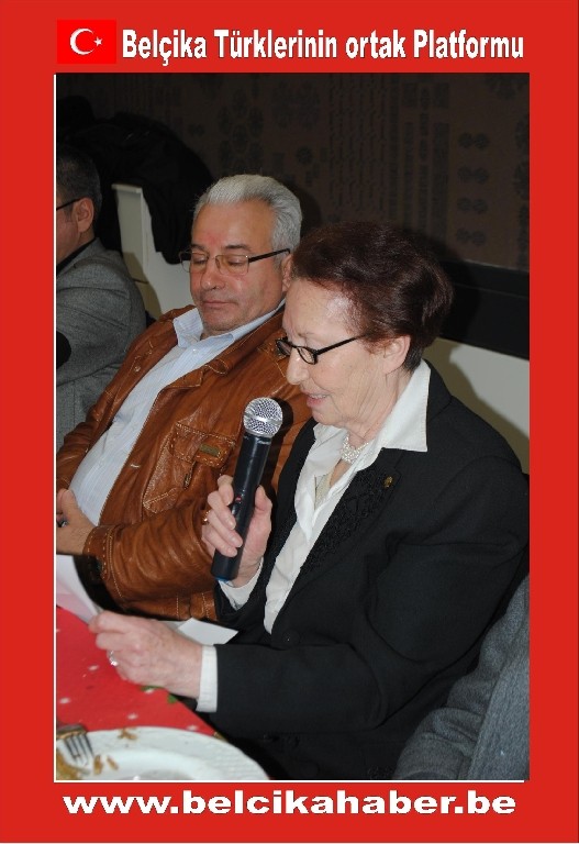 BELÇİKA HABER YAZAR KADROSU BİR YEMEKTE BULUŞTU