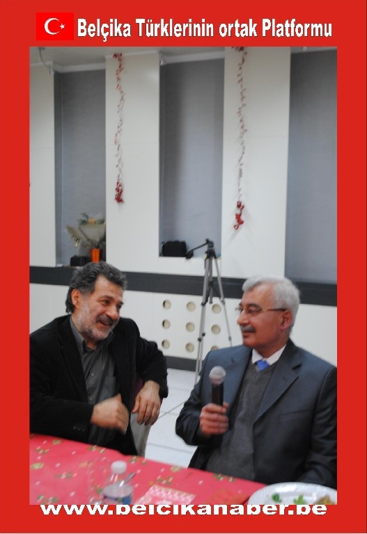 BELÇİKA HABER YAZAR KADROSU BİR YEMEKTE BULUŞTU
