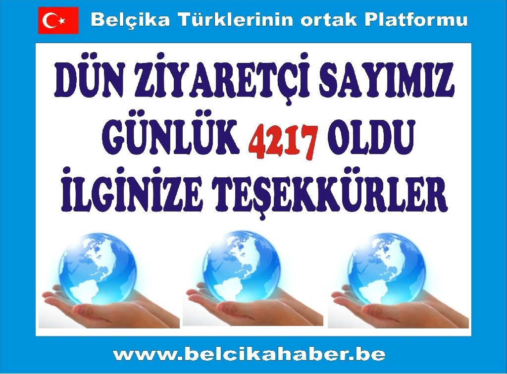 Sitemiz dün 4217 kez  tıklandı teşekkürler