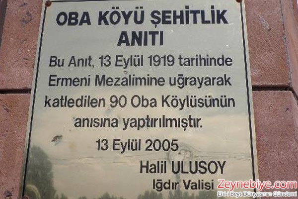     Oba Köyü Toplu Mezar Kazısı 