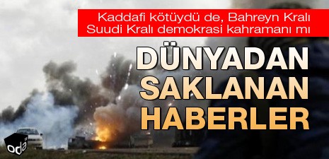DÜNYADAN SAKLANAN HABERLER