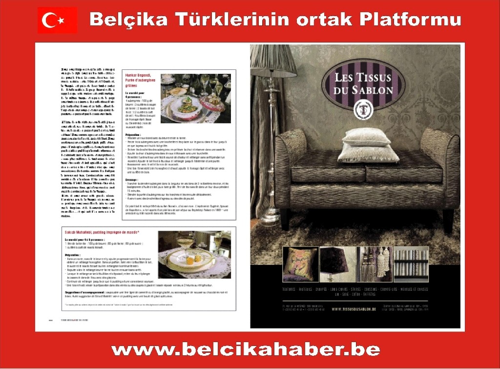 L'Eventail SEFİRE ZEYNEP ERSAVCI'NIN KONUKSEVERLİLİĞİNİ SAYFALARINA TAŞIDI