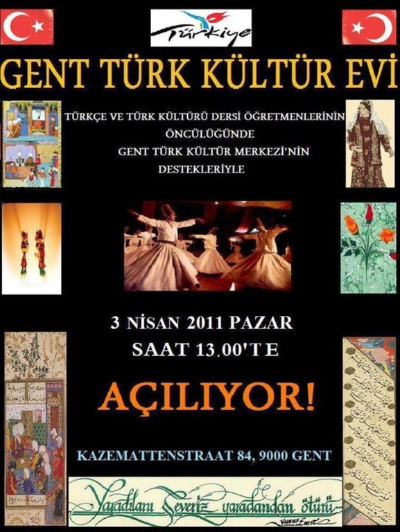 GENT -TÜRK KÜLTÜR EVI -ACILDI