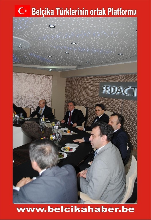 TBMM Başkan Mehmet Ali Şahin Fedactio’ yu ziyaret etti