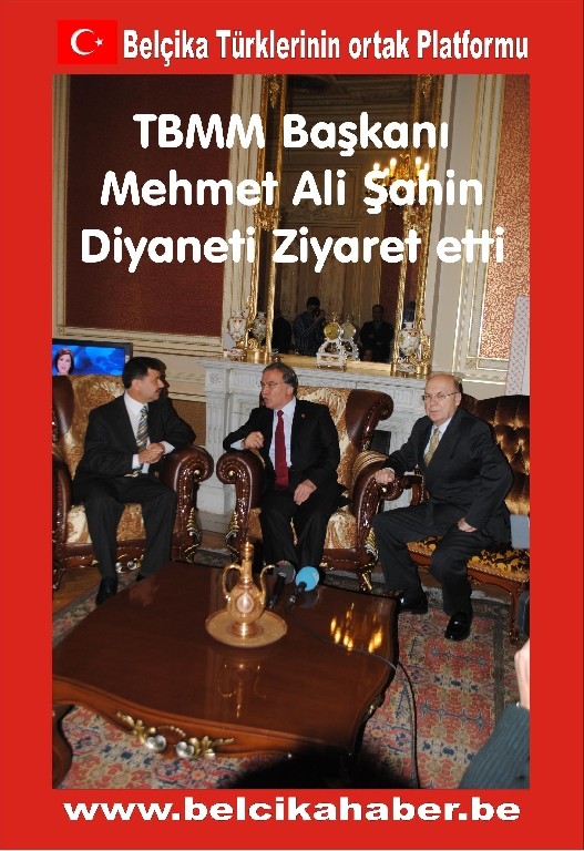 TBMM Başkanı ŞAHİN, Brüksel'de Belçika Diyanet Vakfı'nı Ziyaret Etti