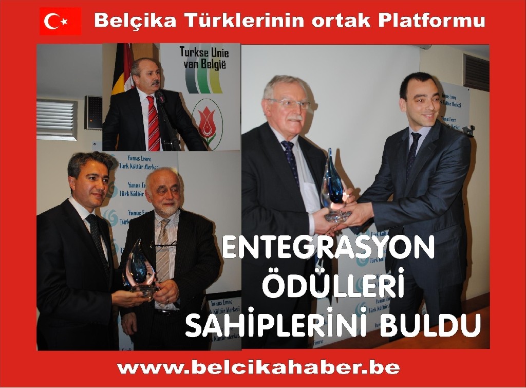Entegrasyon (uyum) ödülleri sahiplerini buldu.. 