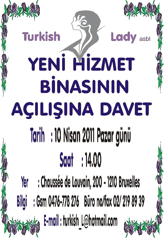 TURKISH LADY'NİN YENİ HİZMET BİNASI BUGÜN AÇILIYOR