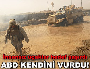 ABD bu kez de kendi askerini vurdu! 