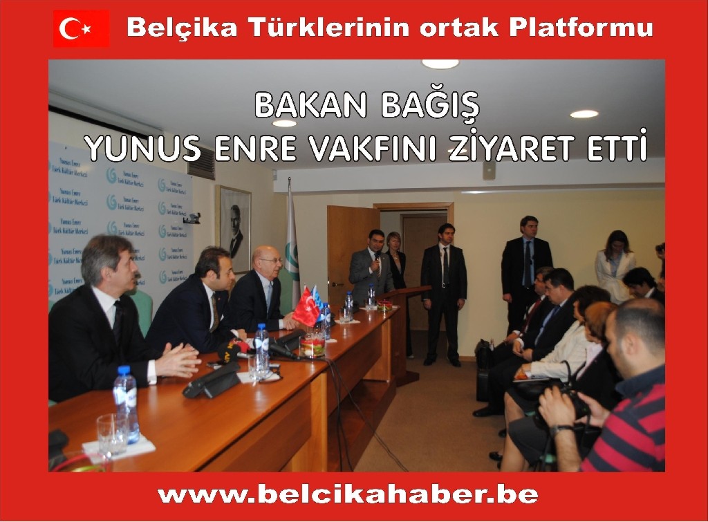 Egemen Bağış, Yunus Emre Vakfı'nı Ziyaret  Etti