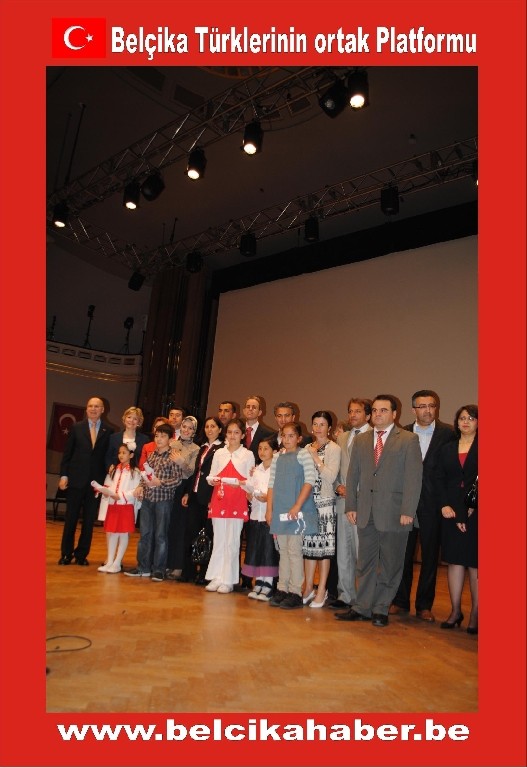 BRÜKSEL’DE ‘23 NİSAN ULUSAL EGEMENLİK VE ÇOCUK BAYRAMI’ COŞKUSU YAŞANDI