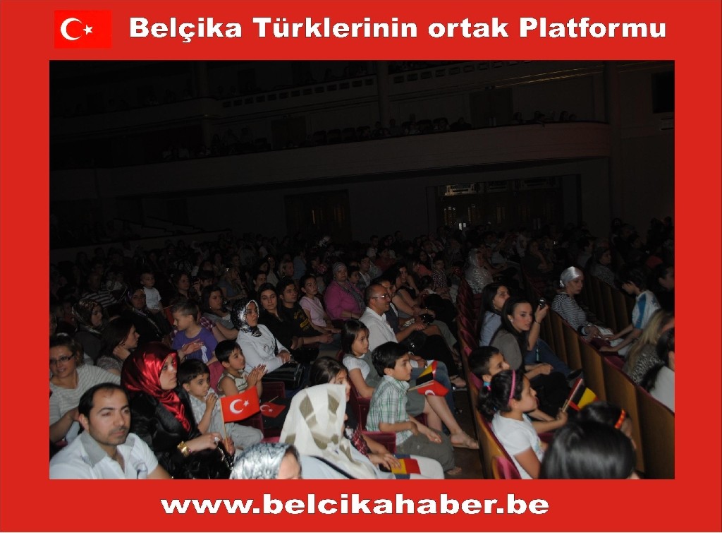 BRÜKSEL’DE ‘23 NİSAN ULUSAL EGEMENLİK VE ÇOCUK BAYRAMI’ COŞKUSU YAŞANDI