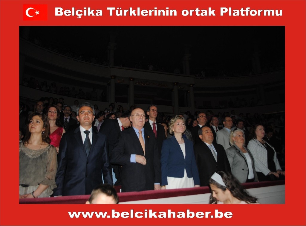 BRÜKSEL’DE ‘23 NİSAN ULUSAL EGEMENLİK VE ÇOCUK BAYRAMI’ COŞKUSU YAŞANDI